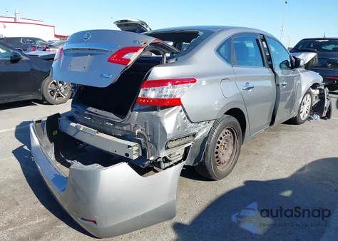 2014 Nissan Sentra Fe+ S/Fe+ Sv/S/Sl/Sr/Sv z USA, uszkodzony, nr VIN 3N1AB7AP1EY226731